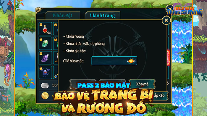 Trang bị - nhân vật trong Dũng Sĩ Rồng Online