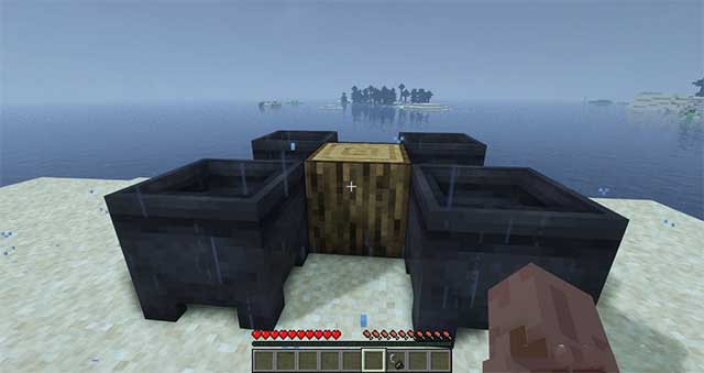  Tất cả những gì bạn cần là một vài cái vạc, một khúc gỗ, đá lửa và thép