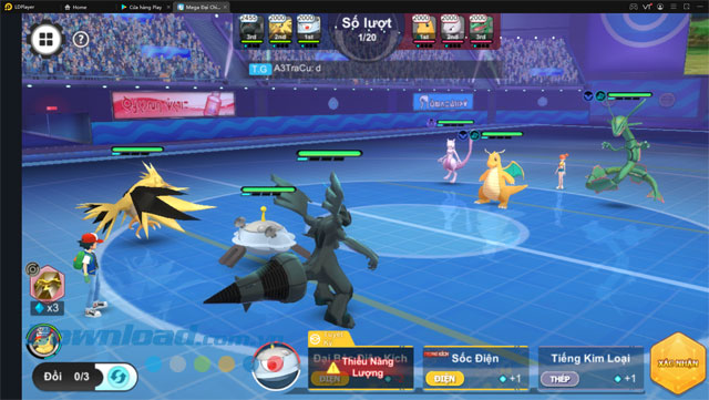 Bắt đầu chơi game Mega Đại Chiến trên LDPlayer