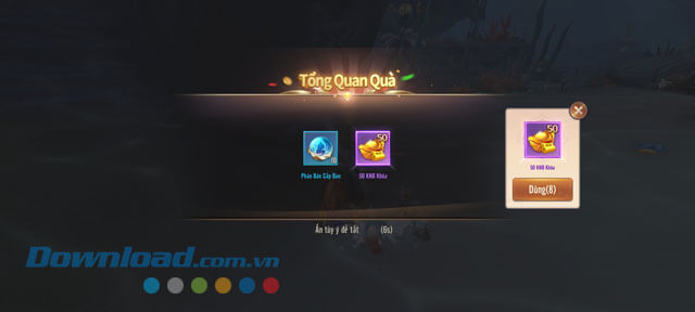 Phần quà nhận được