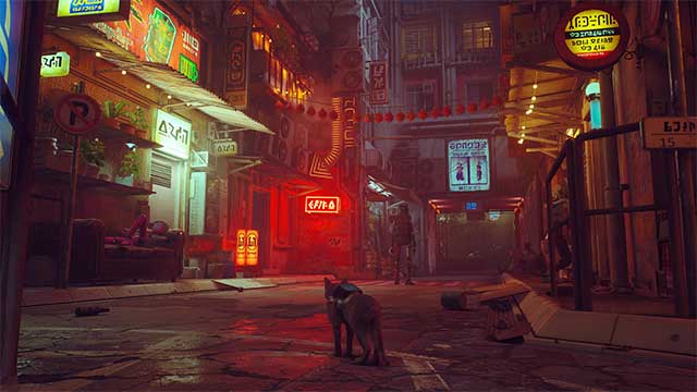 Game lấy bối cảnh giữa những con hẻm được thắp sáng bởi ánh đèn neon