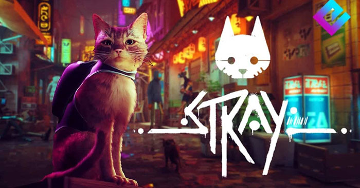 Game mô phỏng chú mèo đang phiêu lưu tìm đường đoàn tụ với gia đình - Stray