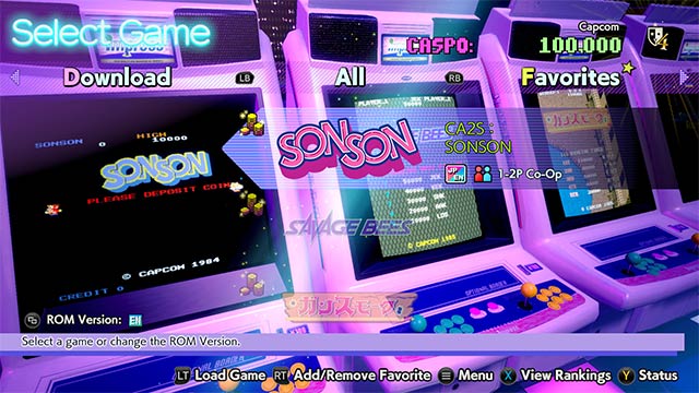 Capcom Arcade 2nd Stadium bao gồm cả phiên bản SonSon miễn phí