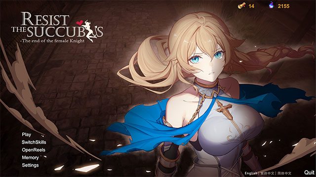 Nhập vai nữ chiến binh Celine xinh đẹp, quyến rũ trong game Resist the Succubus - The End of the Female Knight