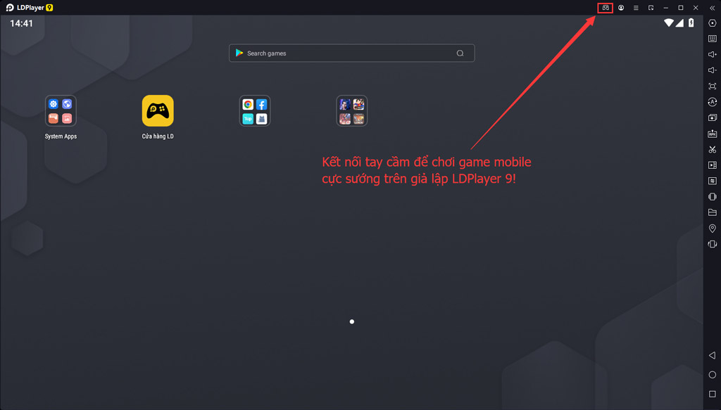 LDPlayer 9 có hỗ trợ keymapping trên tay cầm và điều khiển