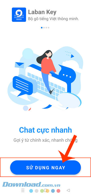 Ấn vào nút Sử dụng ngay