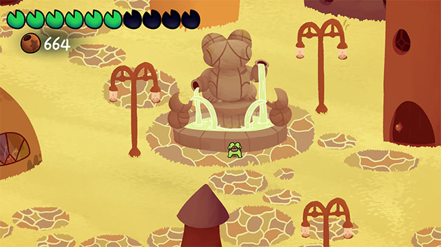 Game Frogsong sở hữu đồ họa vẽ tay 100%, cực kỳ chi tiết với tông màu tươi sáng