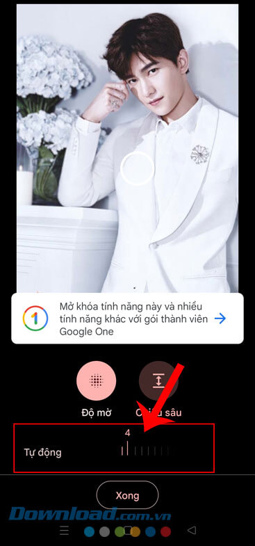 Điều chỉnh thanh Tự động
