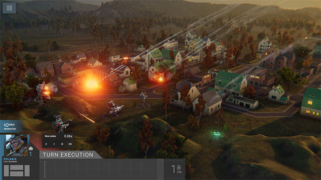 Môi trường trong Phantom Brigade PC có thể phá hủy 100%