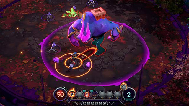 Game Ink Bound sở hữu hệ thống chiến đấu luôn thay đổi trong mỗi lượt chơi