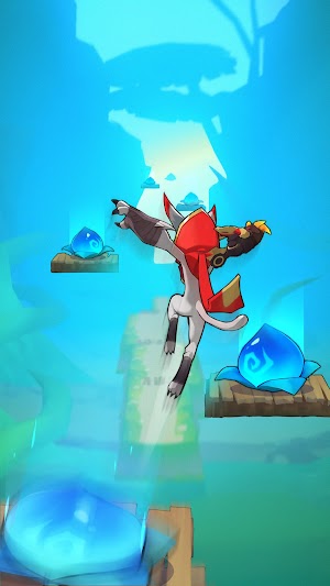 Điều khiển mèo ninja dũng cảm vượt qua chướng ngại trong game Kinja Run 