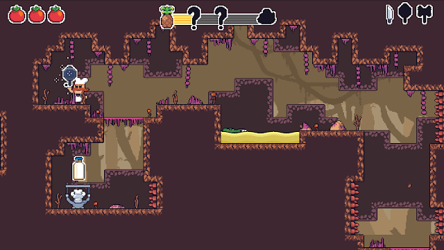 Các level thú vị theo phong cách mini-metroidvania
