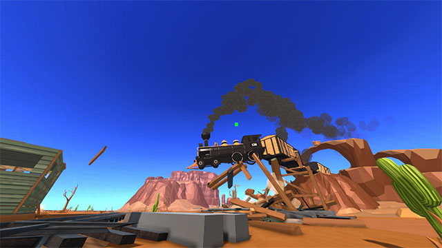 Let It Boom là trò chơi đâm xe phá hủy công trình trong thế giới sandbox tưởng tượng