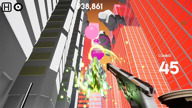 Tengin Music Engine sở hữu đồ họa đầy màu sắc và cách điệu để tạo ảo giác cho người chơi