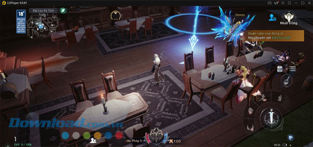 Bắt đầu chơi game MU Khởi nguyên 3 trên máy tính