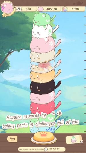 Thu thập và xếp chồng mèo thật cao