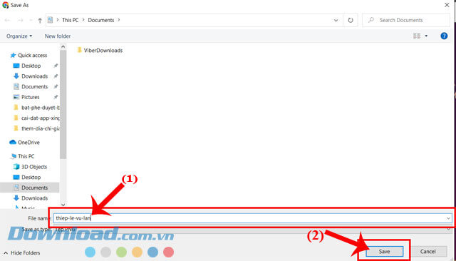 Đặt tên file hình ảnh thiệp