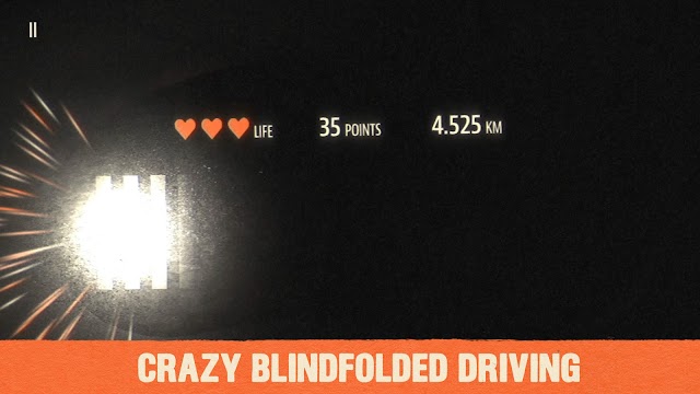 Trải nghiệm lái xe bịt mát điên rồ trong game Blind Drive