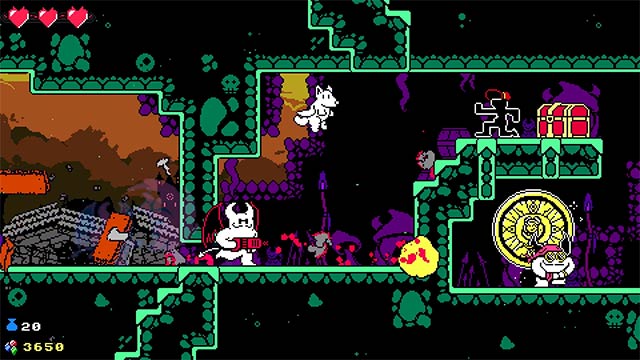 Gun Devil là game hành động đi cảnh kết hợp phiêu lưu trong môi trường địa ngục đầy cạm bẫy