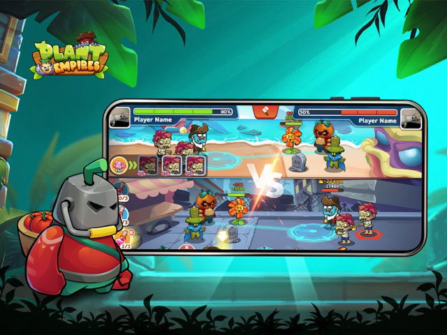 Plant Empires: Arena Game đưa bạn vào các trận chiến phòng thủ tháp phong cách Hoa quả nổi giận