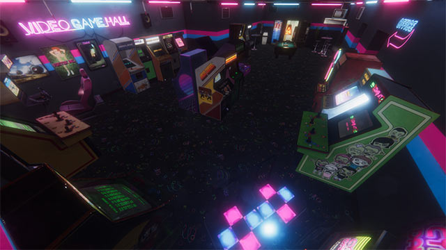 Mở khóa và mua 35 máy game xèng khác nhau trong khi chơi Arcade Paradise game