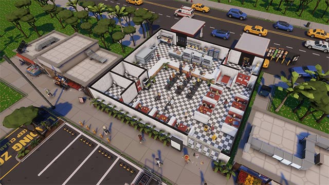 Quản lý cửa hàng đồ ăn nhanh của riêng bạn trong game Mega Fast Food