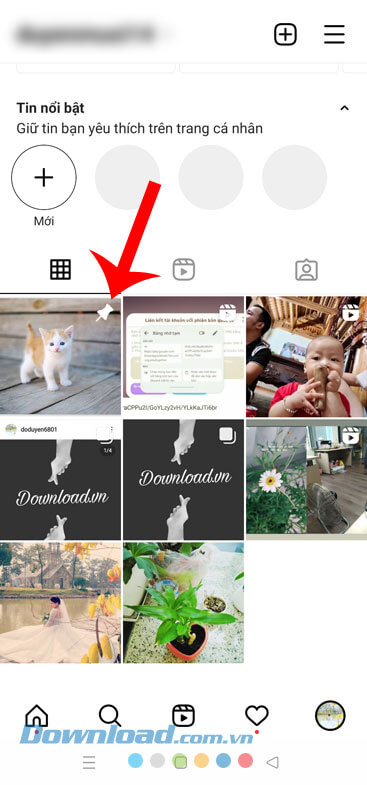 Bài viết đã được ghim