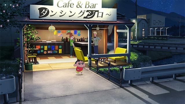 Shin-chan có cơ hội giúp đỡ những người dân thị trấn và kết bạn thật vui
