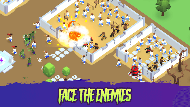Dẫn bầy zombie khát máu của mình đi tiêu diệt con người trong Zombie City Master