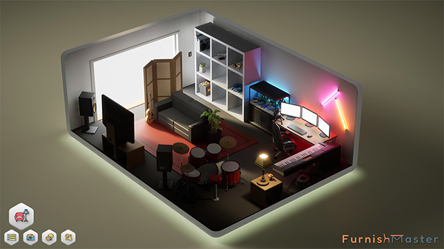 Furnish Master là trò chơi trang trí nhà cực kỳ sáng tạo, không có quy tắc và luật lệ phức tạp