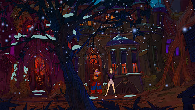 Tương tác với ma cà rồng và những người bạn mới trong Học viện phép thuật Transylvania