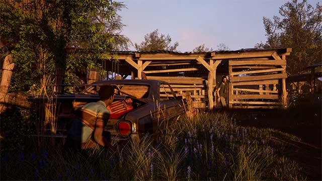 Ẩn nấp đóng một vai trò quan trọng trong The Texas Chain Saw Massacre Steam