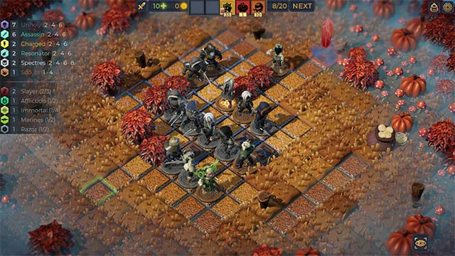 Khám phá hệ thống class, kỹ năng, tháp... cực kỳ phong phú trong khi chơi Tiny Tactics
