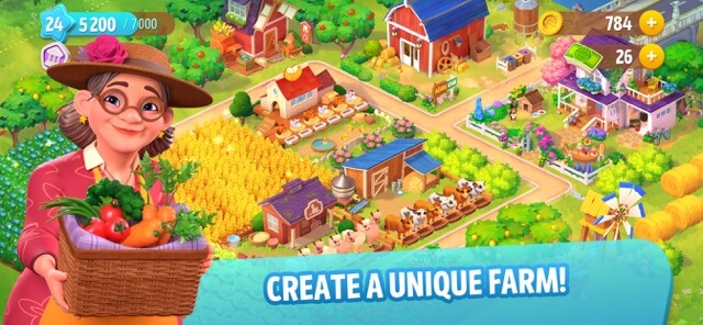 Tạo ra một nông trại độc đáo của riêng bạn trong Riverside: Farm Villa