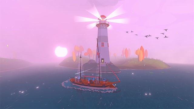 Sail Forth là trò chơi phiêu lưu thám hiểm đại dương kết hợp giải đố và chiến đấu