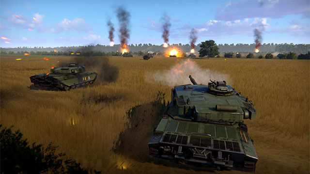 Regiments là game chiến thuật thời gian thực chủ đề Chiến tranh Lạnh ở Đức năm 1989