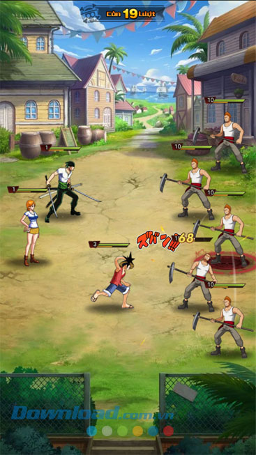 Bắt đầu vào trận đấu