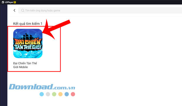 Tìm kiếm game Đại Chiến Tân Thế Giới