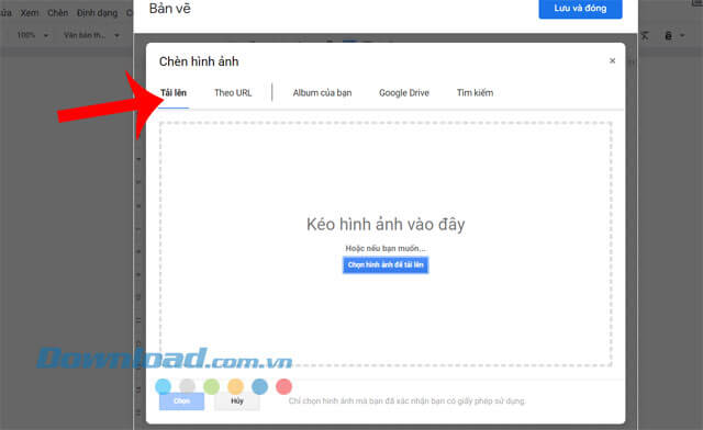 Chèn hình ảnh bất kỳ 