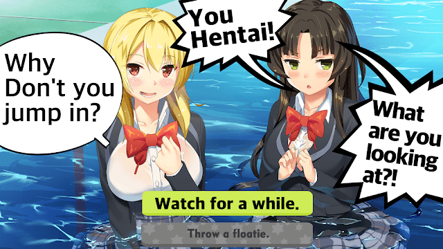 Moe! Ninja Girls/Sexy School là một game tiểu thuyết thú vị, nơi bạn chính là tác giả