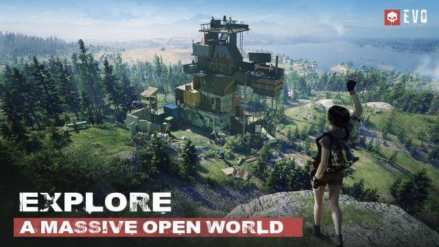 Khám phá một thế giới rộng lớn trong game sinh tồn thế giới mở Project EVO