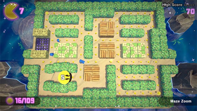 Mỗi chế độ chơi trong PAC-MAN WORLD Re-PAC game tương ứng với những thử thách mới lạ