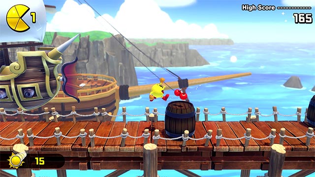 Lối chơi của PAC-MAN WORLD Re-PAC là sự pha trộn giữa hành động đi cảnh với phiêu lưu giải đố