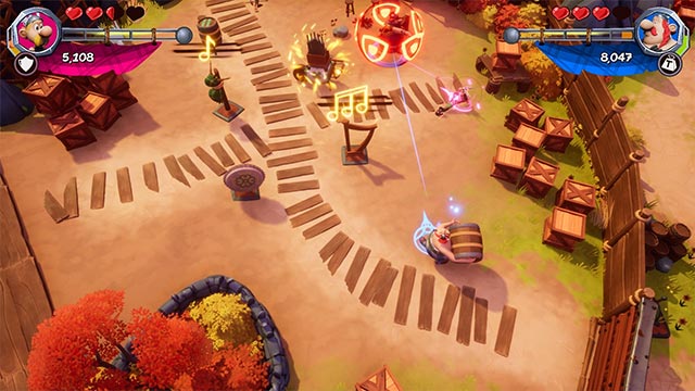 Asterix & Obelix XXXL: The Ram From Hibernia là game phiêu lưu chiến đấu 3D vui nhộn 