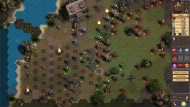Warbanners là game chiến thuật theo lượt kết hợp nhập vai và sinh tồn trên chiến trường rộng lớn