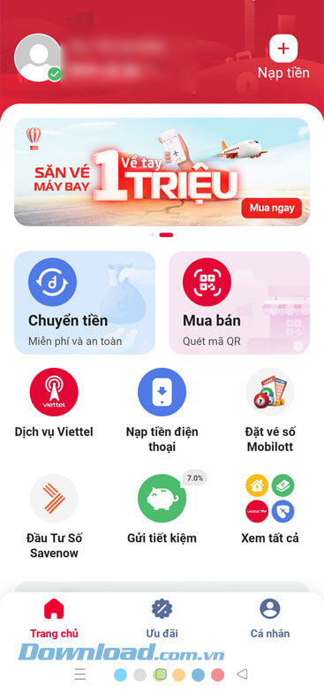 Bắt đầu sử dụng Viettel Money