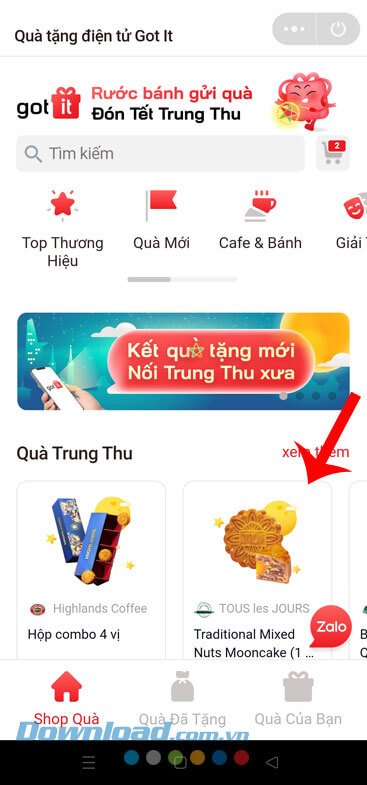 Chọn một món quà bất kỳ