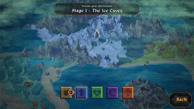 Mỗi bản đồ trong game Bravery & Greed sẽ mở ra những thách thức và cơ hội mới