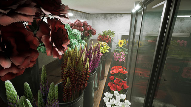 Bối cảnh của Flower Shop game là 1 cửa hàng hoa như bao cửa tiệm khác trên phố...