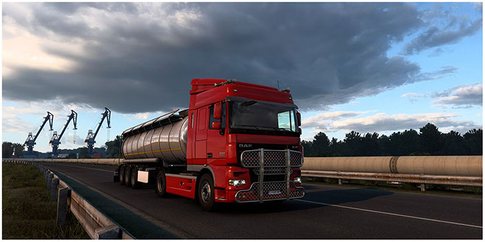 Game mô phỏng lái xe tải trong thế giới mở - Euro Truck Simulator 2